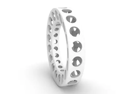 Lightweight Construction Ring  3D print model