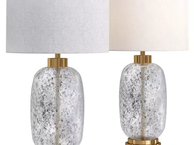 Heathfield  Co Amelia Large Table Lamp Low-poly 3D model