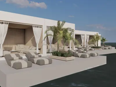 Beach Exterior 3D model