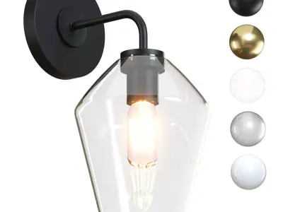 Crate and Barrel - Arren Angled Wall Light 3D model