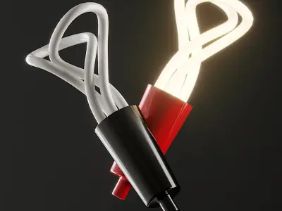 DROP CAP MULTIPACK - 4 PENDANTS from Plumen 3D model