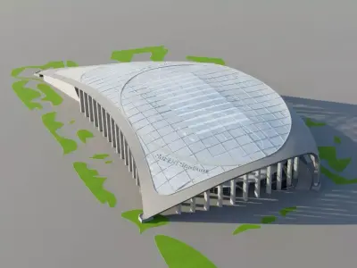 Sofi Stadium 3D model