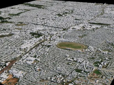 Bishkek - Kyrgyzstan 3D model