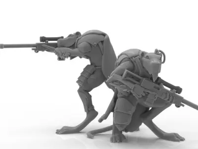 Cheese Stealer Cult - Hashassins 3D print model