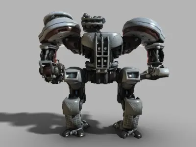 Robot science robot robot model in the future 3D model