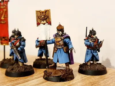 Valour Korps - Field Priest Gottfried 3D print model