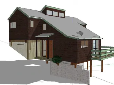 Creative Design-Holiday Cabin-079 3D model