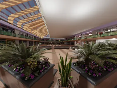 Mall From Inside 3D model