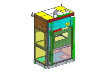  automatic opening door 3D model