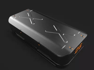 Sci-Fi Box-06 3D model