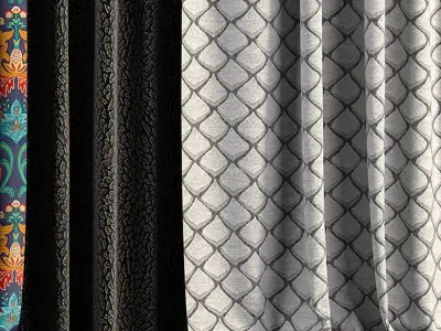 Curtain Set 88 3D model