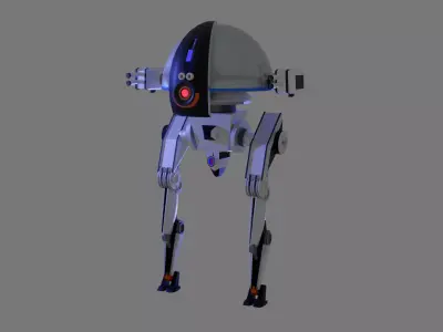 Combat Robot Model 3D model