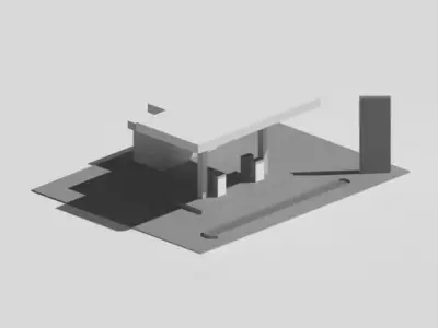 Buildings Collection house 3D model