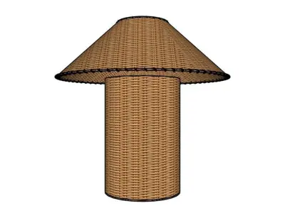 Terrene Table Lamp by Luly and Georgia - BUILT BY CARRE DESIGNS 3D model