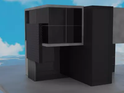 Modern House 3D model 72