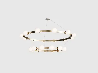 Cinema Double Tiers 3d model 3D model