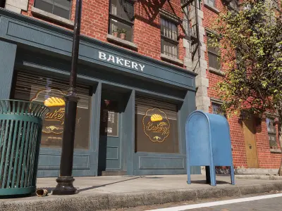 Newyork Street 3D model