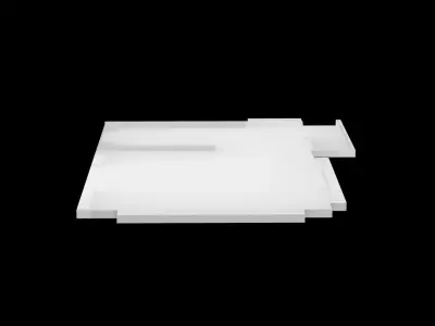 Architectural Ceiling Low-poly 3D model