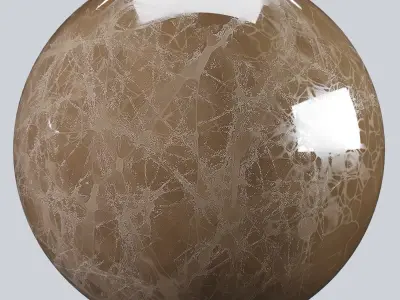 Brown Casa Emperador Marble Texture PBR Vray Corona 400 x 400 cm Texture