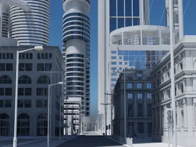 City Builder Kit 1 3D model