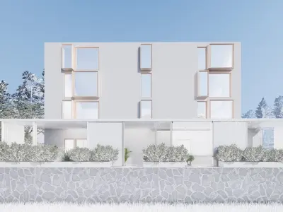 Modern House - Reconstruction 3D model