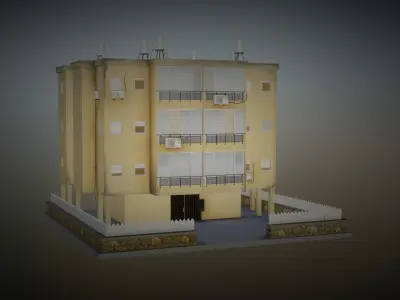 Israeli house 3D model