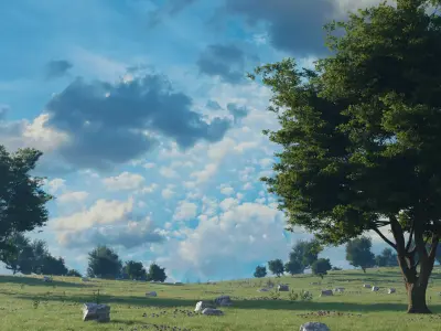Ultimate 4K Nature Environment Asset Pack 3D model