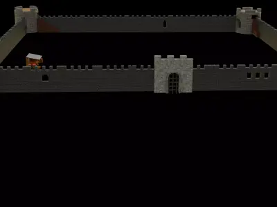 Castle 3D model 9