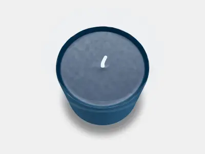 FRUKTSKOG Scented candle in glass 1 Low-poly 3D model