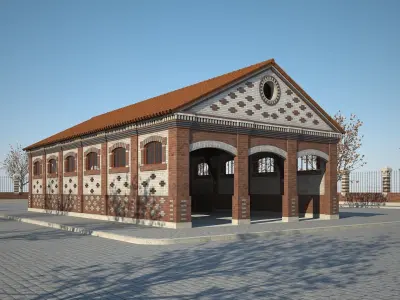Old Warehouse 3D model