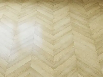 Alpine Floor Ultra ECO5-23 quartz-vinyl tile cream oak 3D model