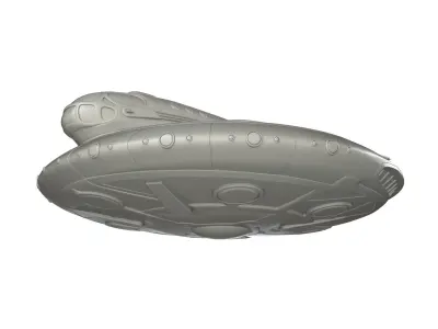 UFO Fallout 3D print model