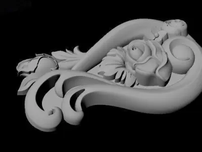 dekor ornament 3D model 109