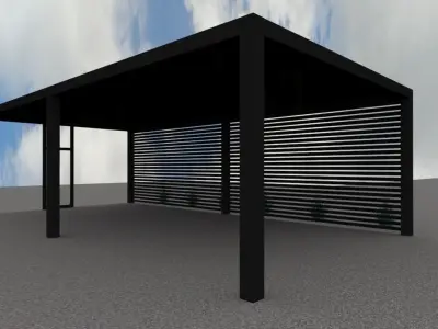 GARAGE WINTER GARDEN 3D model