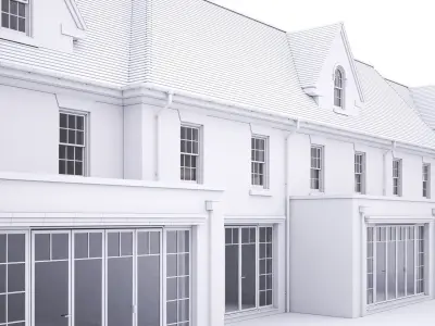 British House Broadoaks B1 3D model