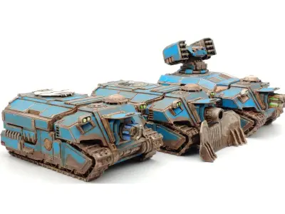 Tempest legion and Black Knights - Euphractus Support Vehicle 3D print model