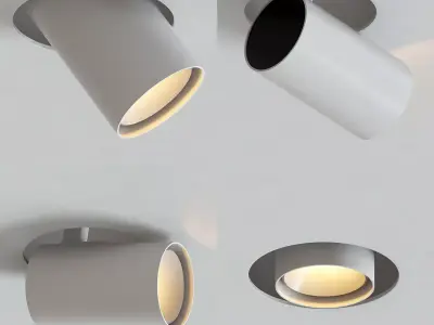 lamps led recessed downlights 3D model