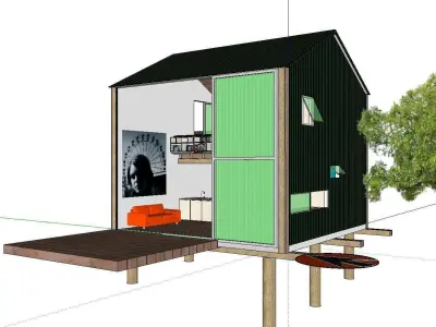 Creative Design-Holiday Cabin-034 3D model