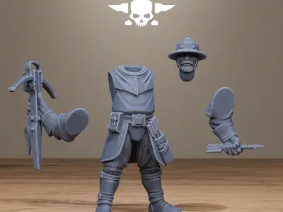Thorncrest Hunters 3D print model