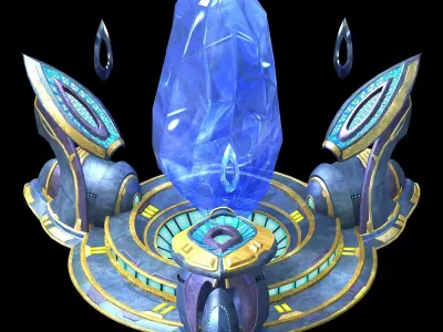 Weak - energy stone 02 3D model