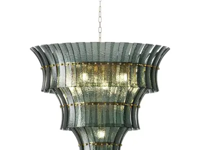 Eichholtz Toscano Chandelier Smoke 3D model
