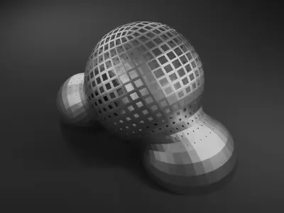  Simple Universal Organic Blob Sculptures Pack Low-poly 3D Low-poly 3D model