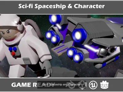 Sci-fi Models Collection 3D Model Pack