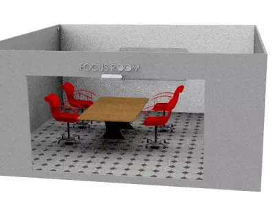 Conference room  3D model