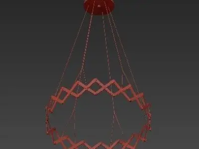 Zoom Chandelier 3D model