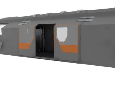  Train Star citizen 3D model