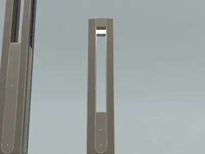 laos Street Light Concept 3D model