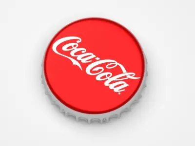 Coca Cola Classic Bottle Cap 3D model
