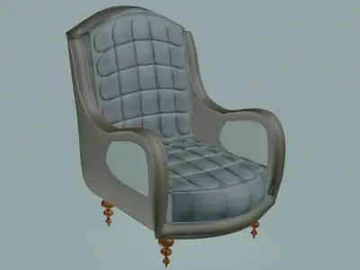 Armchair number three 3D model