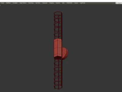 MUTUAL SCONCE Low-poly 3D model